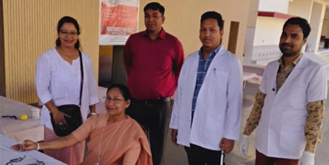 Blood Donation Camp at St. Angela Sophia Sr. Sec. School, Ghat Gate, Jaipur Blood Donation Camp at St. Angela Sophia Sr. Sec. School, Ghat Gate, Jaipur