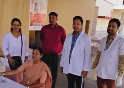 Blood Donation Camp at St. Angela Sophia Sr. Sec. School, Ghat Gate, Jaipur