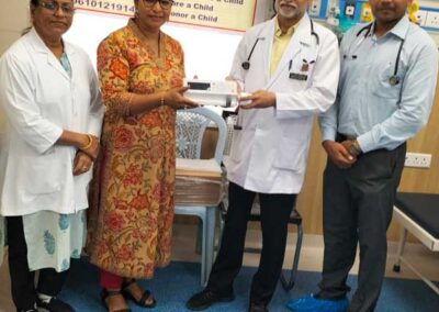 Donate infusion pump 23rd August, Jk Lone Hospital, JLN Marg Jaipur