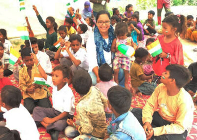 Food Distribution Drive on 15th August