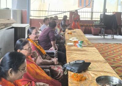 Independence Day food distribution at Siddheshwar Mandir, Malviya Nagar, Jaipur