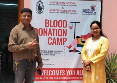 Blood donation camp, Nav Jeevan Kendra , lalarpura jaipur