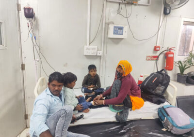 Starting 2026 by Sharing Joy and Smiles over Fruits and Snacks at JK Lone Hospital