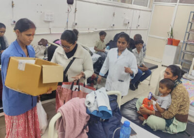 Starting 2026 by Sharing Joy and Smiles over Fruits and Snacks at JK Lone Hospital